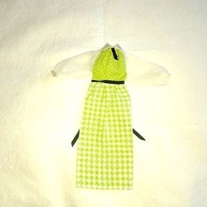 Vintage barbie quick curl dress 70s